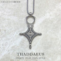 Ethno Cross Necklace Brand New Strand Fine Jewelry Europe Traditional Rebel 925 Sterling Silver Gift For Men Women